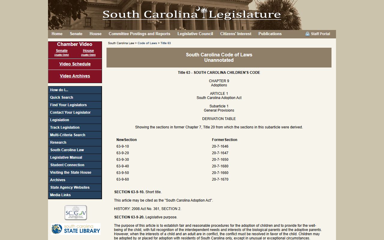 Edgefield County probate records adoption confidentiality statute