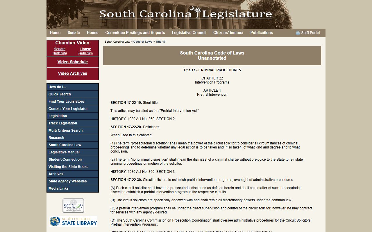 Edgefield County traffic court records expungement administration statutes
