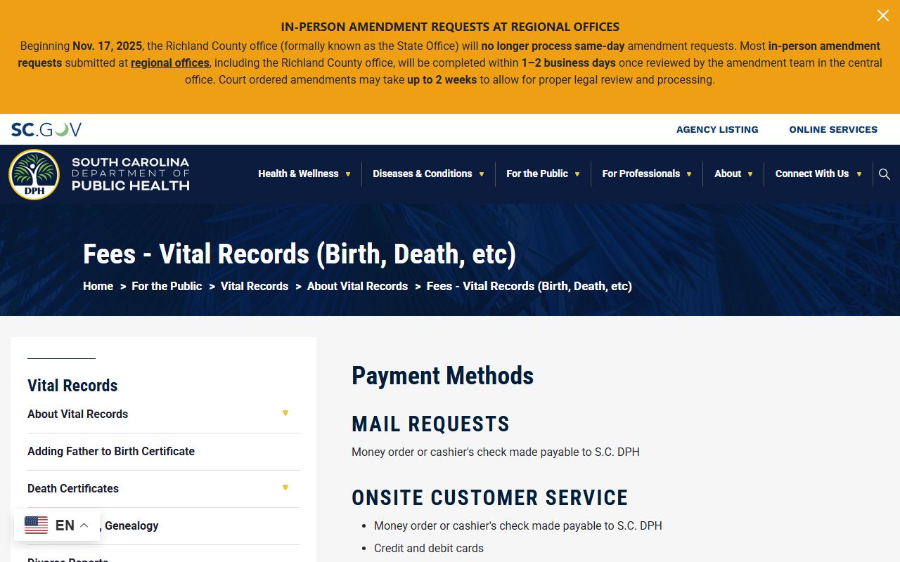 Edgefield County warrant records official fee source distinction