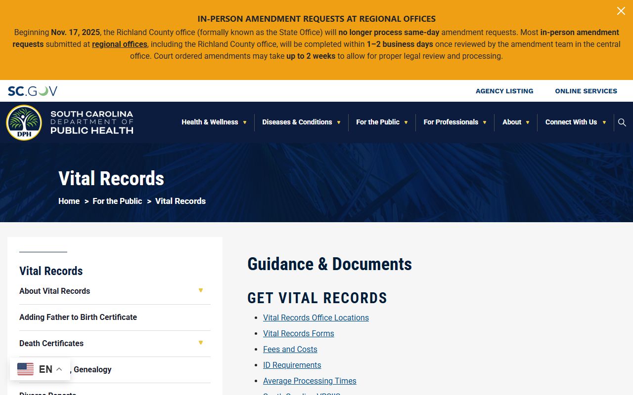 Edgefield County warrant search vital records source distinction